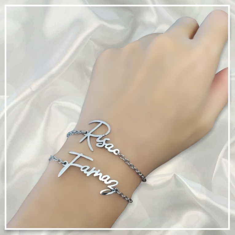 bracelet with personalized name