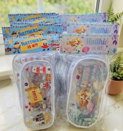 Simple PVC Pencil case - Set of 12