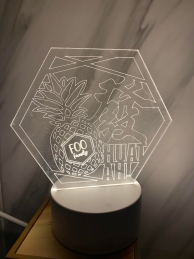 Huat Table Display with LED