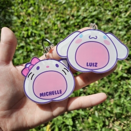 Shaker Keychain - Set of 10