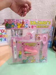 Colorful Pen, Stapler & Big scissors (Min 12 pcs)